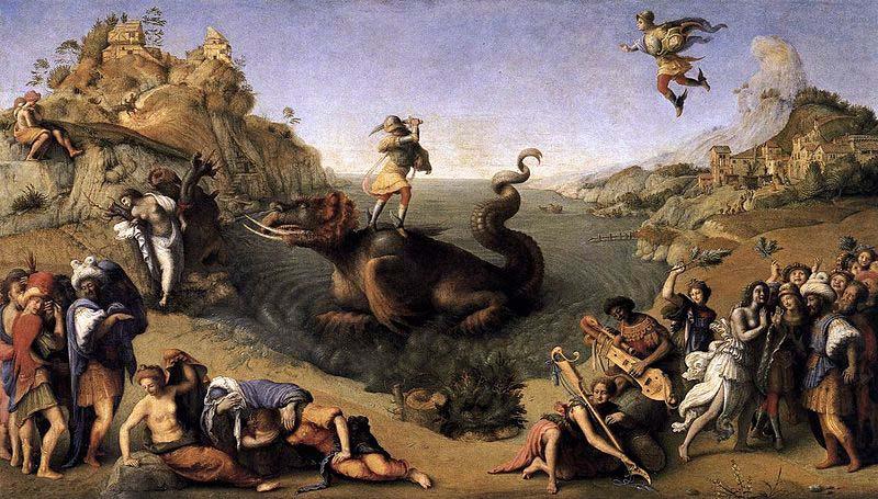 Piero di Cosimo Perseus Frees Andromeda china oil painting image